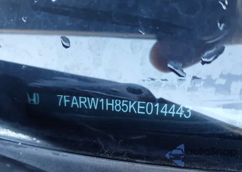 2019 Honda Cr-V Ex-L из США, поврежденный, VIN 7FARW1H85KE014443